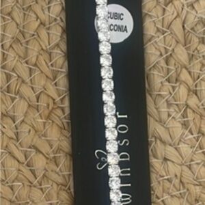 Windsor cubic zirconia tennis bracelet